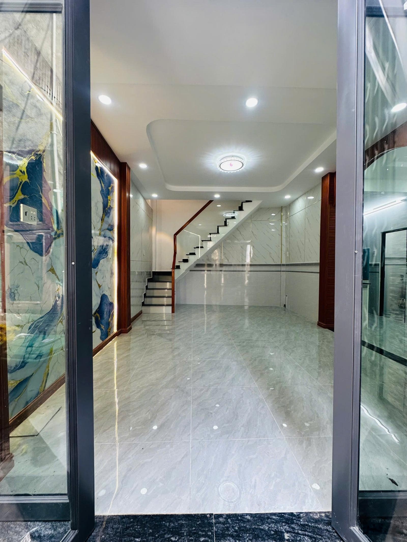 Bán nhà riêng mới xây đg Nguyễn Thị Căn 1 lầu đúc kiên cố 5mx9m, giá 1 tỷ 535 TL