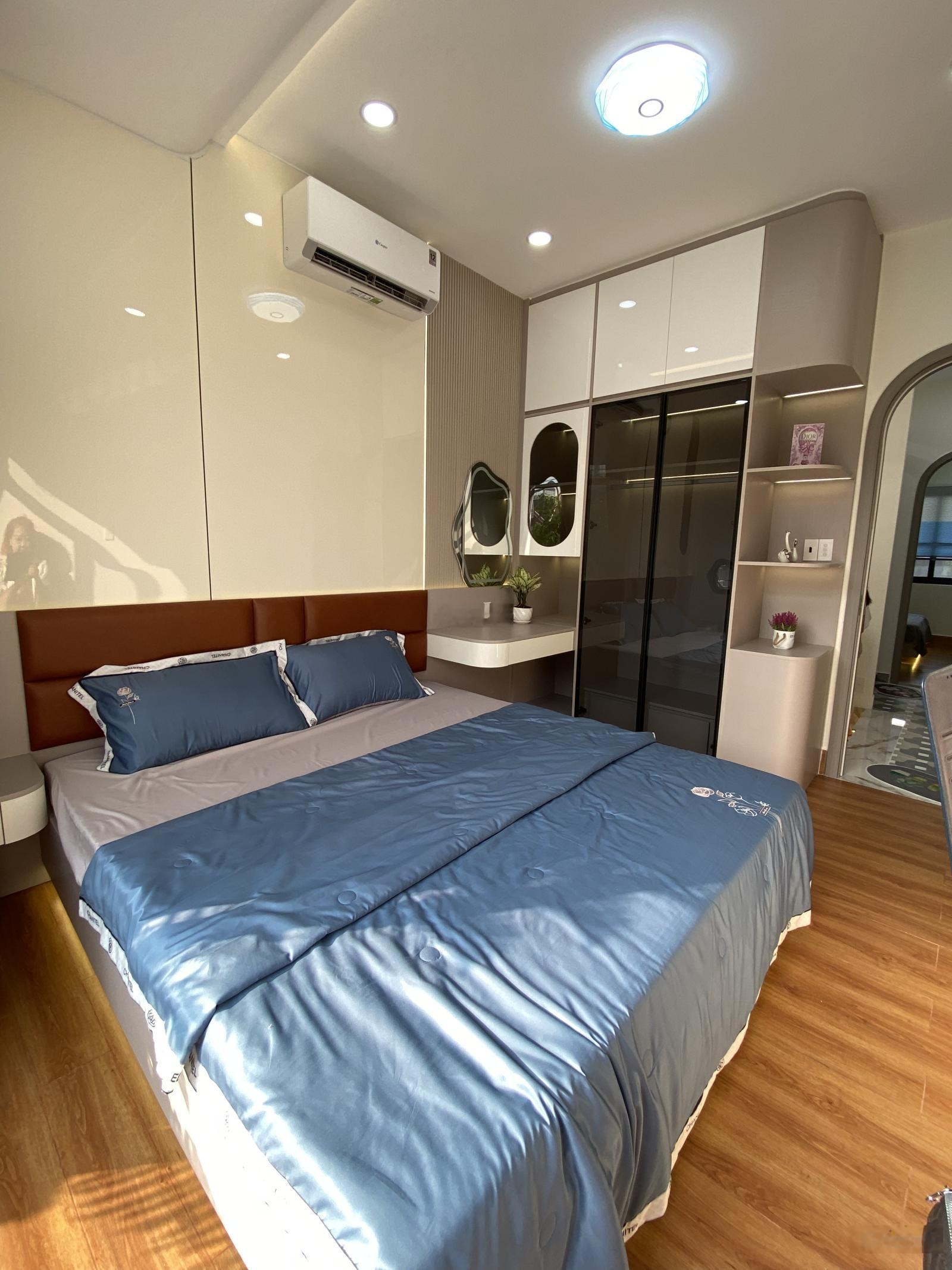 Nhà mới 100% tặng full nội thất, hxh dt: 40m2 có phòng ngủ tầng trệt- hoàng bật đạt, p tân sơn, gv