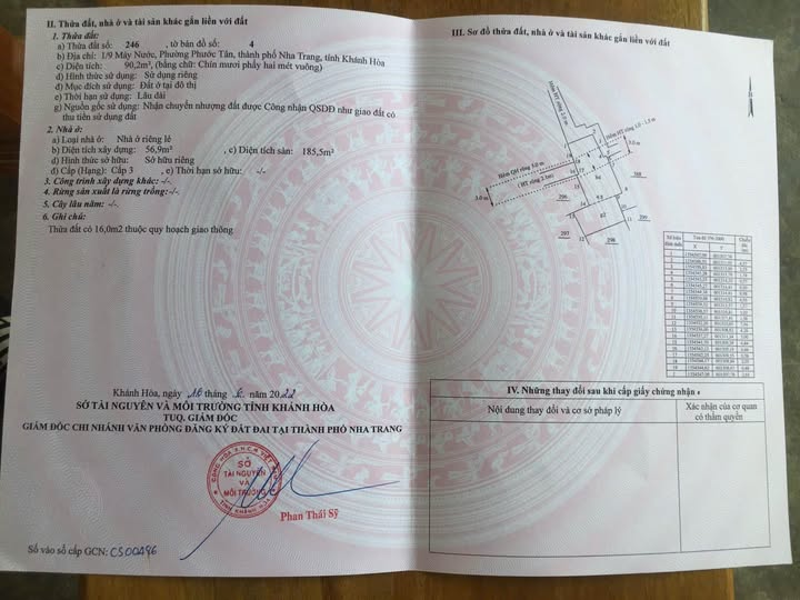 Bán gấp căn nhà trung tâm thành phố Nha Trang, khu Máy Nước, giá 3.9 tỷ