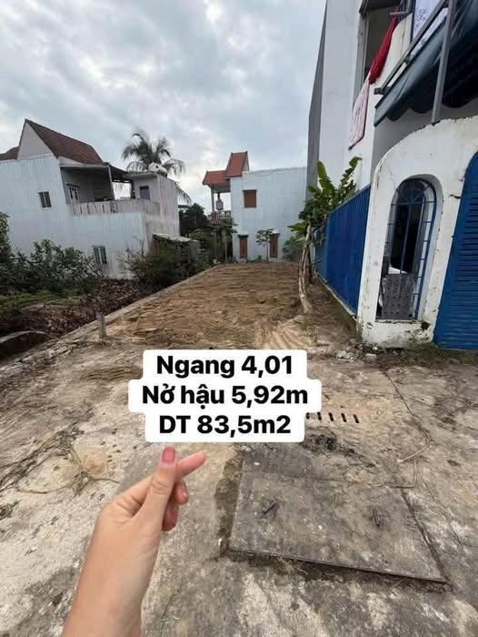 Chủ gửi bán lô đất kiệt ô tô Nguyễn Duy Trinh, Hòa Hải, Ngũ Hành Sơn, Đà Nẵng