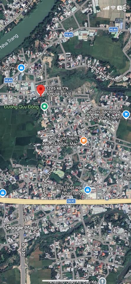 Bán đất khu biệt thự Phú Bình, Vĩnh Thạnh, giá 2.15 tỷ