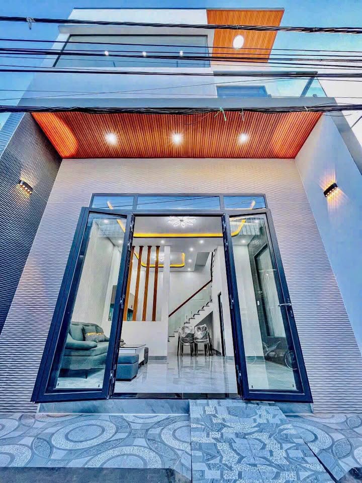 Bán nhà Cồn Khương, Cần Thơ, nhà trệt lầu hoàn công, trục chính hẻm 3,5m, taxi tới nhà