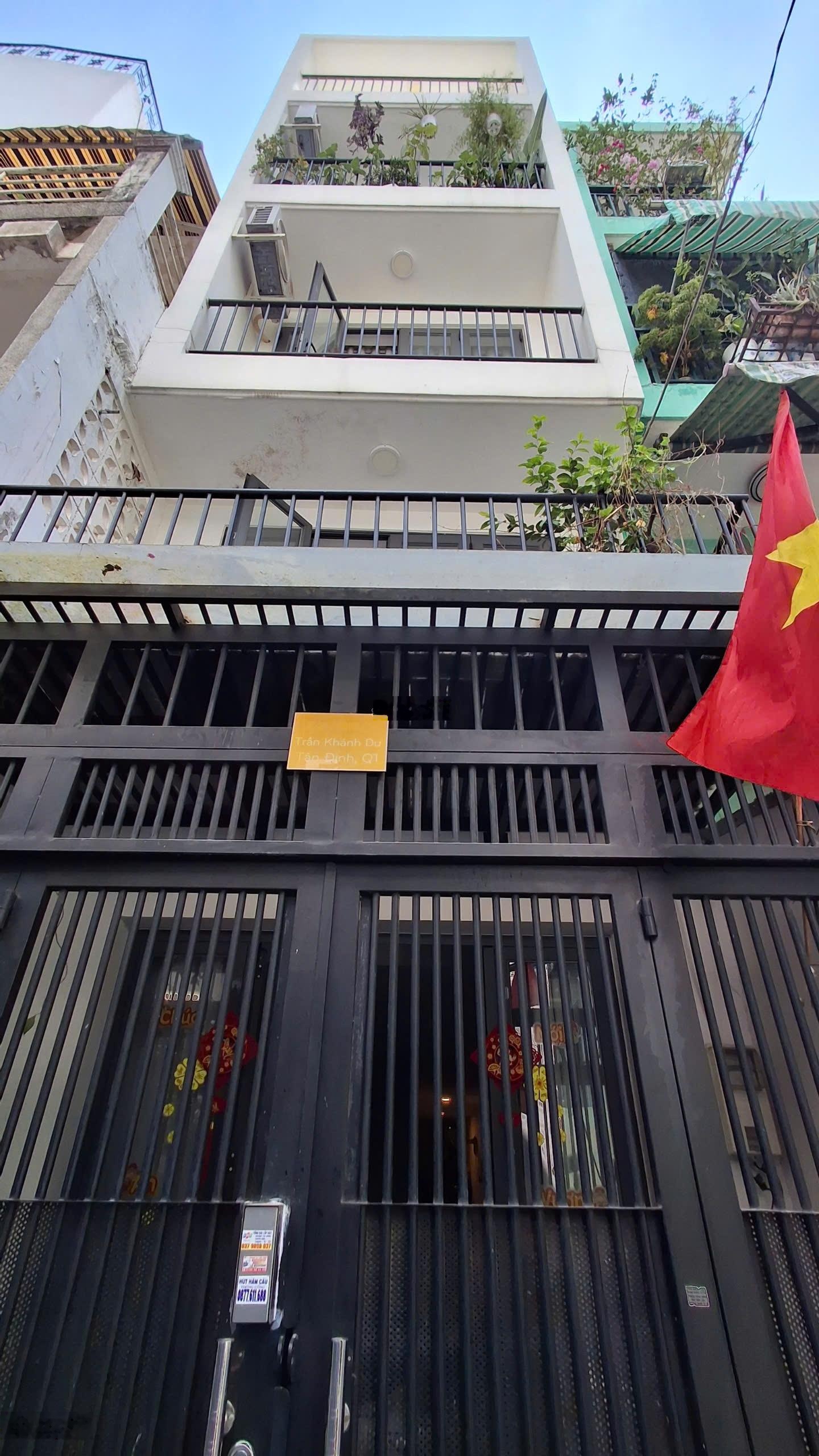 Chủ gấp bán nhà trần khánh dư 5 tầng diện tích sd 140m2, tạo dòng tiền cao ổn định