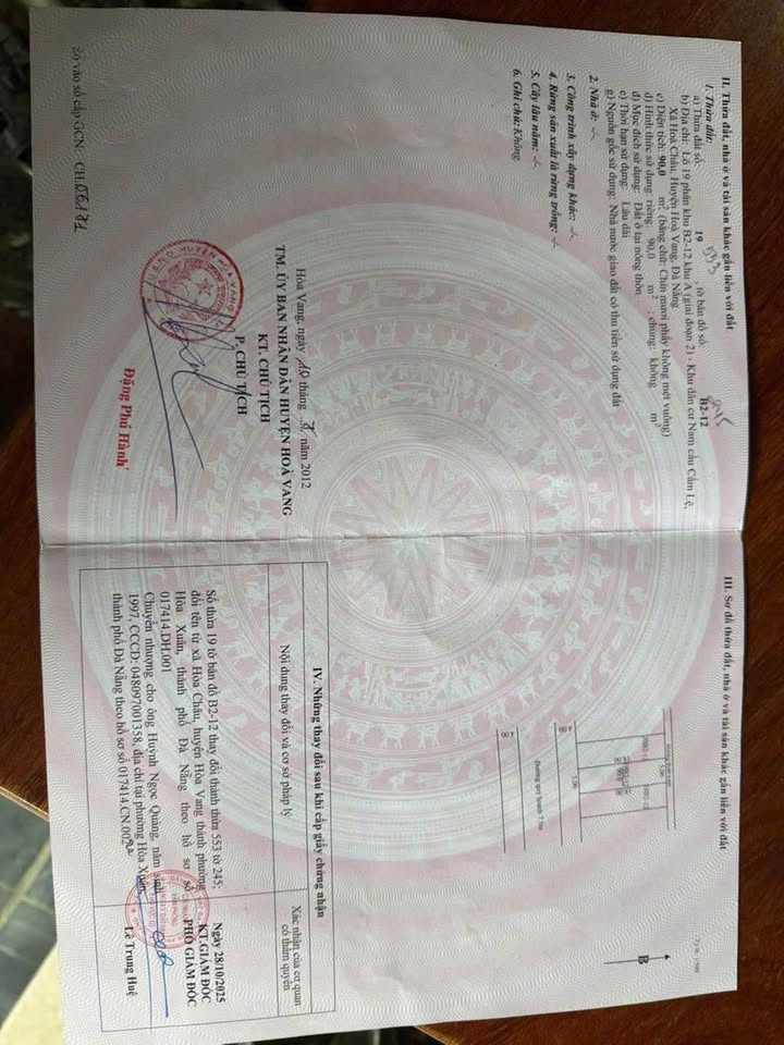 Bán nhà riêng huyện Hòa Vang, thành phố Đà Nẵng, giá 5 tỷ