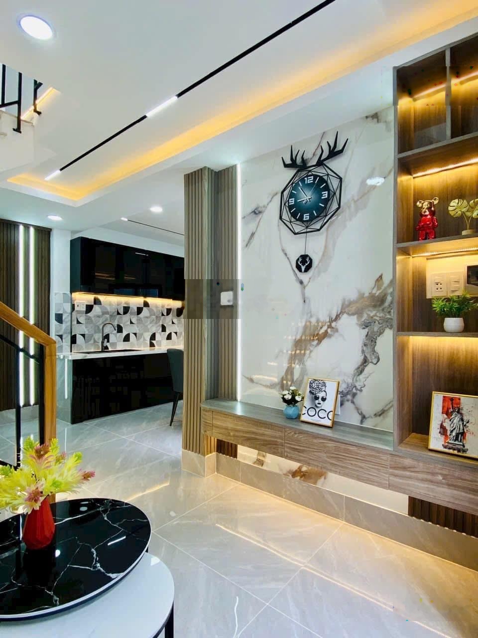 Cậu Mười chính chủ bán nhà Hoàng Diệu, P4, Q4 44m², 3PN, hẻm ô tô, sổ riêng, nhà đẹp, 0904472779