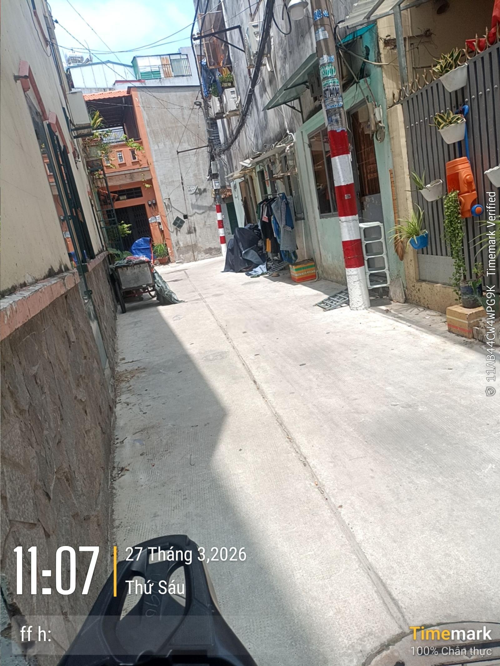 Âu Cơ, Phường 10, Tân Bình. Hẻm xe tải DT 4.1 x 12m (1trệt 1 lầu 2 phòng) pháp lý tốt