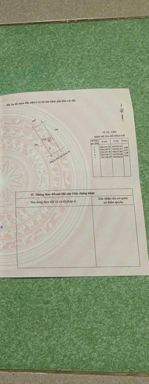 Bán đất ngõ đường Phù Nghĩa, Nam Định cũ, giá 890 triệu