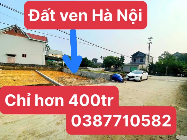 Bán gấp mảnh đất tại Chương Mỹ, Hà Nội, giá 400 triệu