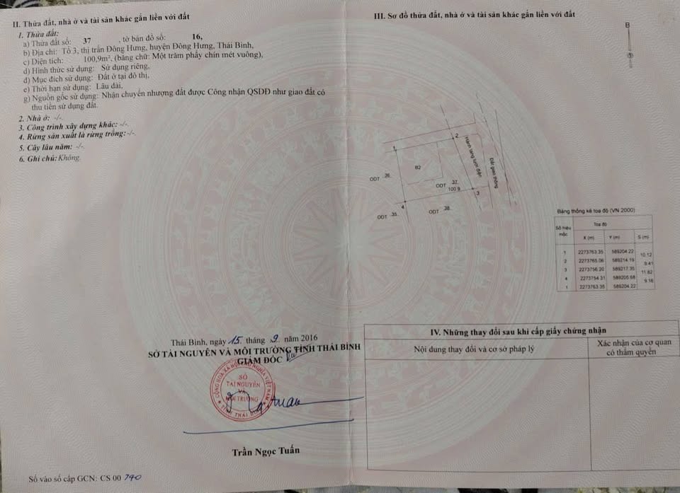 Bán nhà riêng huyện Đông Hưng, tỉnh Thái Bình, giá 2,4 tỷ