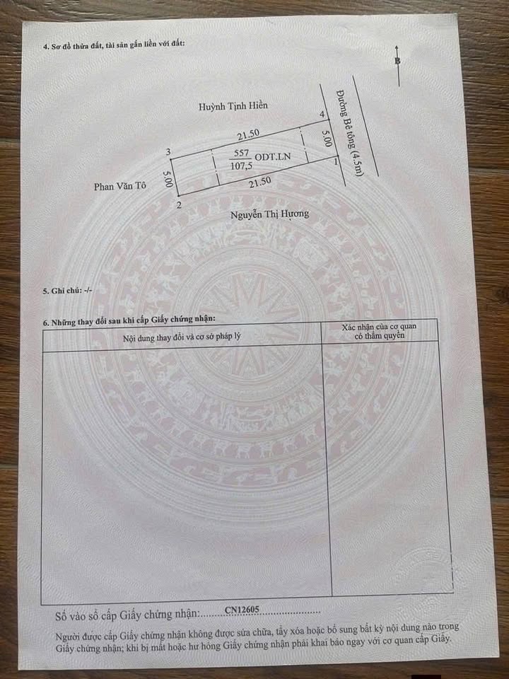 Bán nhà Phú Hoà, khu dân cư đông đúc, giá 3.85 tỷ