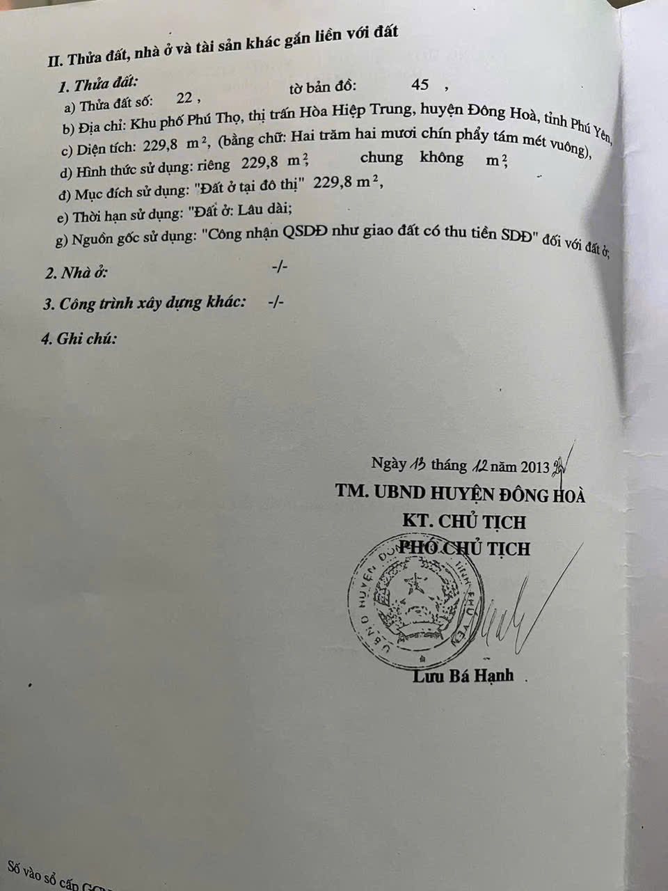Bán nhà riêng thị xã Đông Hòa, tỉnh Phú Yên, giá 3 tỷ