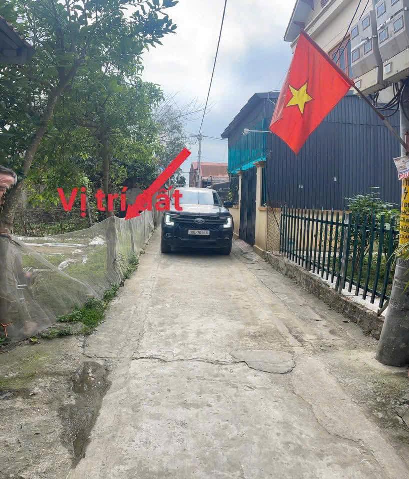 Bán đất 90m2 tại Minh Đức, Ứng Hòa, Hà Nội, đường trước đất 4m, ô tô đỗ