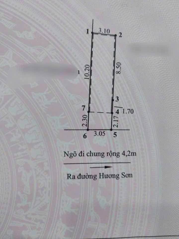 Chủ gửi bán căn nhà sân cổng ngã 5 Kiến An, Hải Phòng