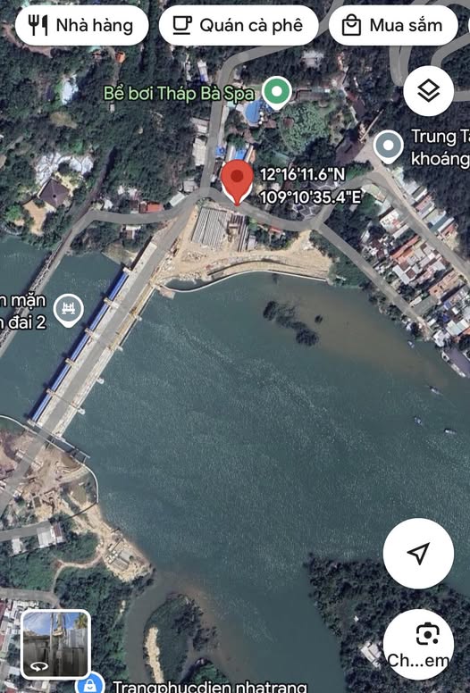 Bán lô đất view sông phường Ngọc Hiệp, gần suối khoáng nóng Tháp Bà