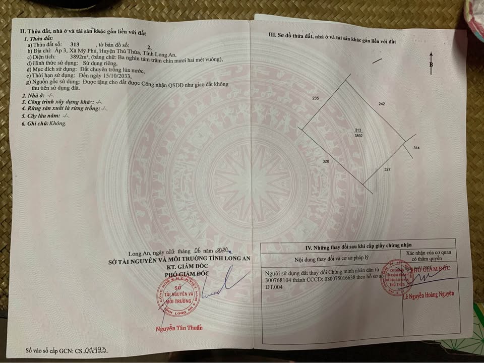 Bán nhà riêng thành phố Tân An, tỉnh Long An