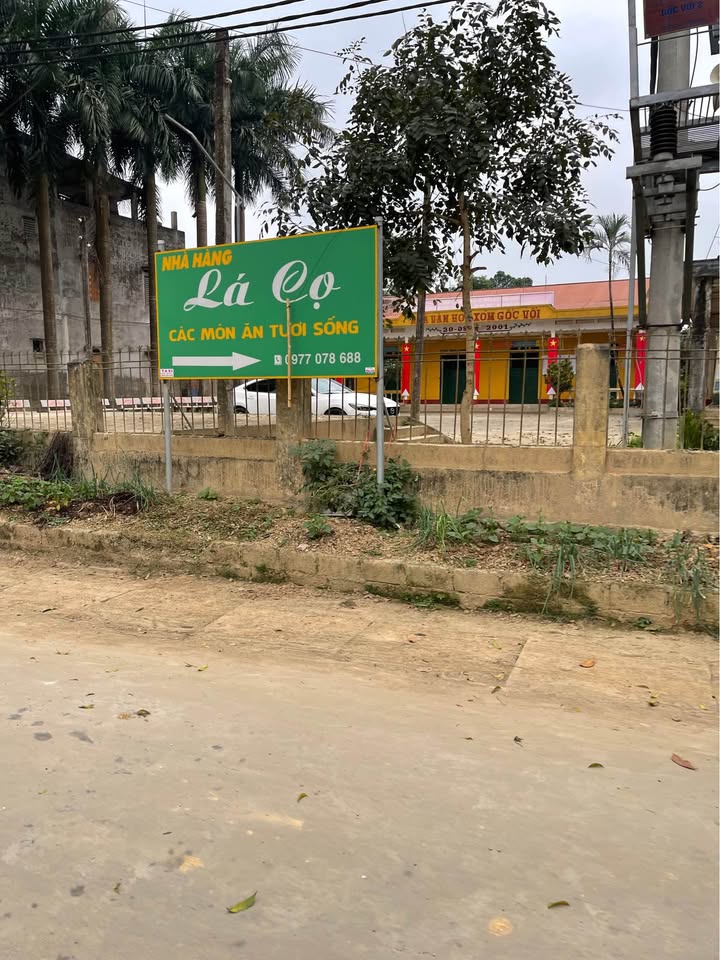 Bán đất đẹp 1500m2 bám mặt đường 28m tại Gốc Vối, Thái Nguyên