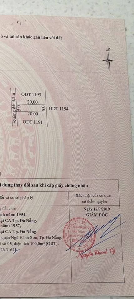 Bán nhà riêng quận Ngũ Hành Sơn, thành phố Đà Nẵng, giá 2 tỷ