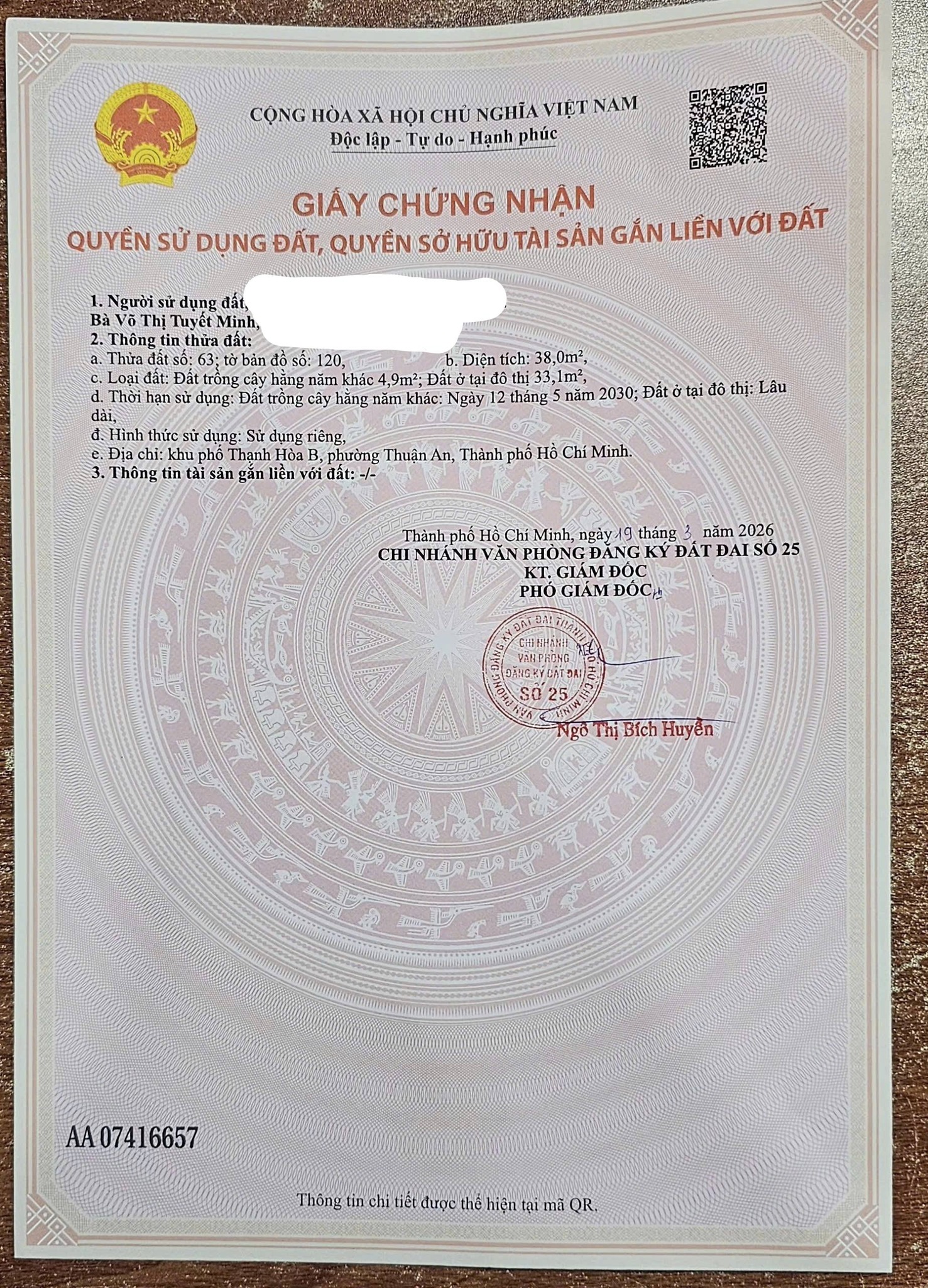 Bán nhà riêng thành phố Thuận An, tỉnh Bình Dương, giá 3 tỷ