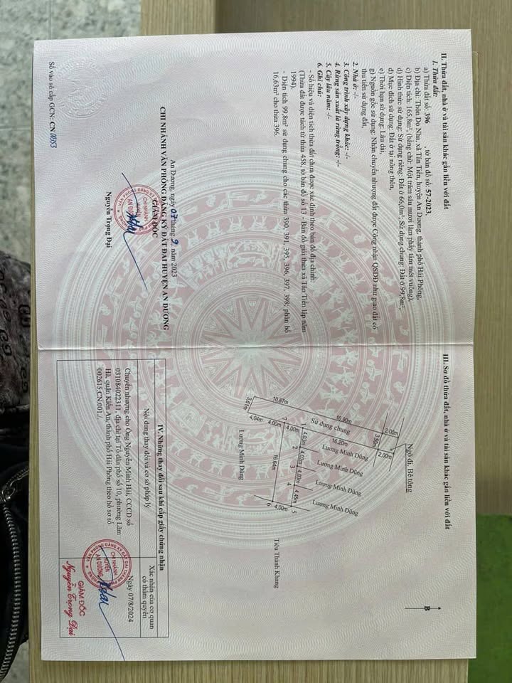 Bán đất huyện An Dương thành phố Hải Phòng, giá 900 triệu