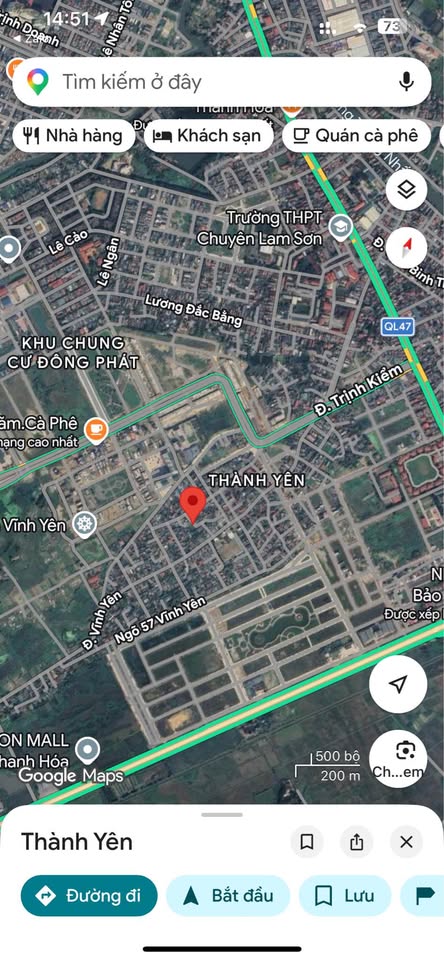 Chính chủ bán lô đất full thổ cư tại thành phố Thanh Hoá, ô tô vào tận đất