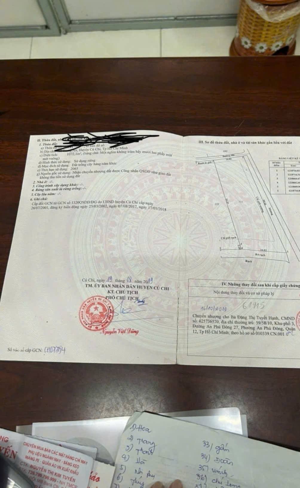 Bán nhà vườn tại xã Trung An, Củ Chi, thành phố Hồ Chí Minh