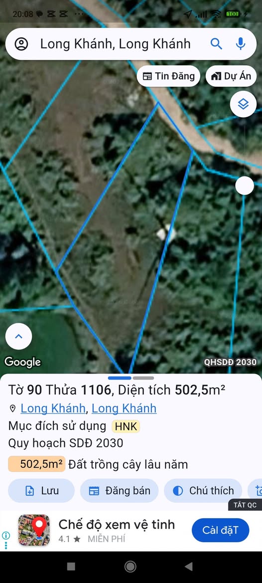 Bán đất sào tại Bầu Trâm, Long Khánh, giá 900 triệu