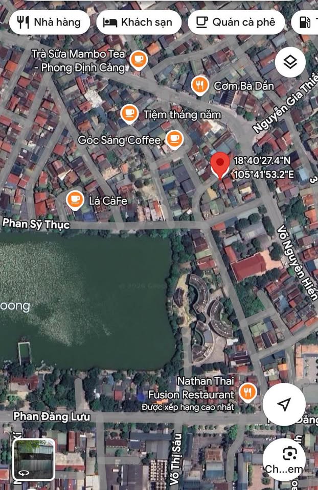 Bán gần 90m2 đất Trường Thi, gần hồ Goong, Vinh, giá chỉ 4,38 tỷ