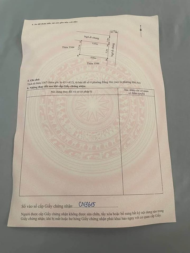 Bán đất quận Hải An, thành phố Hải Phòng, giá 2 tỷ