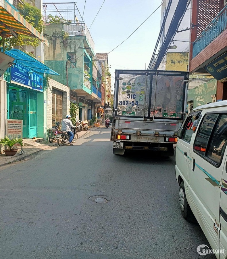 Bán nhà mặt tiền kinh doanh hạ chào 1,5 tỷ, Tân Trang, phường 9, Tân Bình, 50m2, 3 tầng