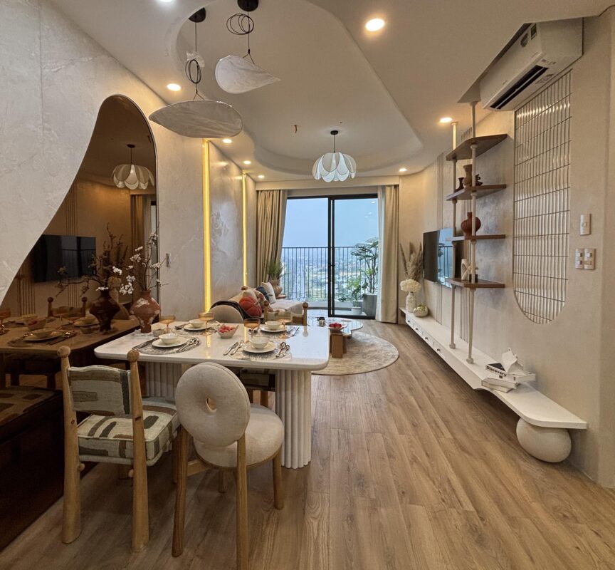 Mã căn B-20-08 Nam Ô Discovery căn góc tầng cao view biển, view núi, cực đẹp