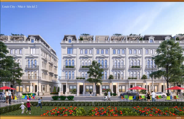 Bán nhà liền kề Louis Đại Mỗ, Nam Từ Liêm 96m2, 5 tầng, mặt tiền 6m, 33 tỷ, ga ra ô tô, kinh doanh