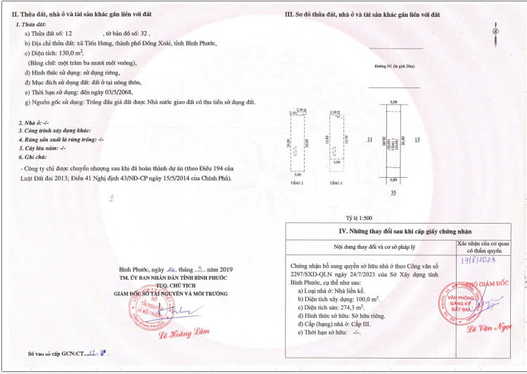 Nhà phố 3 tầng 304m2 sàn đối diện khu công nghiệp, khu dân cư đông đúc, đường chính 70m giá chỉ 3,4 tỷ/căn