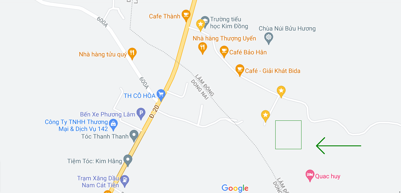 Chính chủ cần bán cả khu đồi 1,6ha đường Quốc Lộ 20, thị trấn M a Đa Guôi, Lâm Đồng