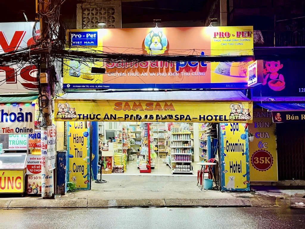 Mặt bằng Phan Văn Trị, phường 12 Bình Thạnh, diện tích 46m2, vuông vức kinh doanh tự do, giá 15 triệu tháng