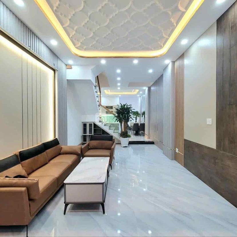 Nhà đẹp 52m² đường Lê Lai, phường 3, Gò Vấp, xây 4 tầng, hẻm 4m, giá 2,43 tỷ