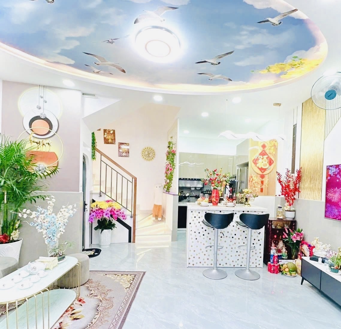 Bán nhà 4,5m x 8m, 4 phòng ngủ ngay Lotte Nguyễn Văn Lượng