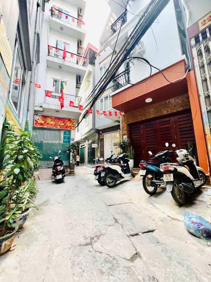 Nhà đẹp Ngọc Hà 55m2 x mặt tiền 4.5m - ô chờ thang máy - mặt ngõ rộng - thông tứ tung - 50m ra phố