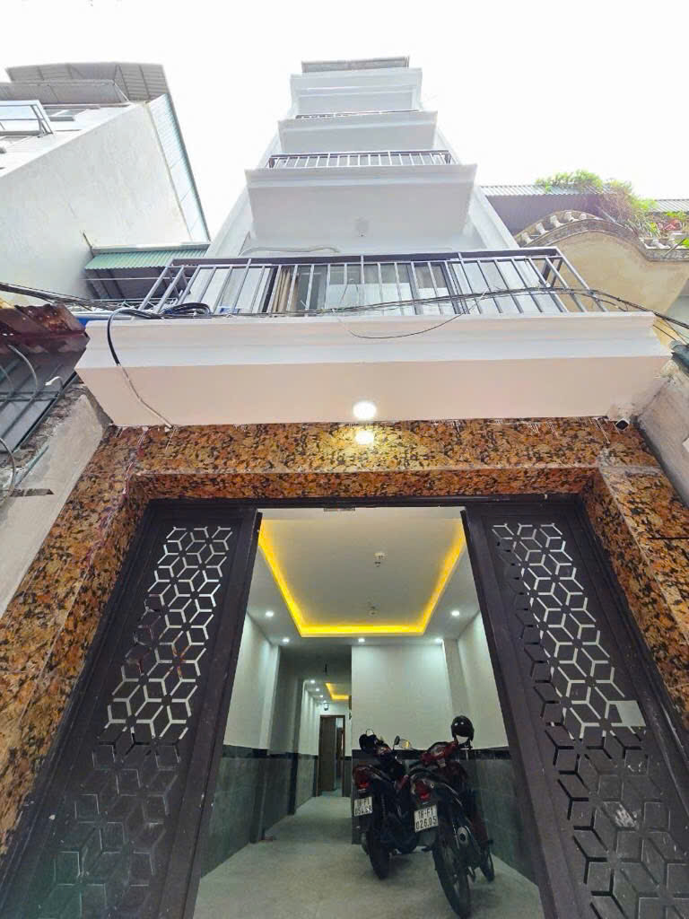 Nhà dòng tiền Đội Cấn 55m² – tương lai mặt đường ô tô tránh – 6 tầng thang máy – 2 mặt thoáng – 11 phòng khép kín